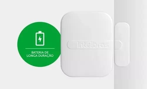 Sensor Abertura Magnético Sem Fio Intelbras Xas 4010 Smart Para Central De Alarme - Imagem 5