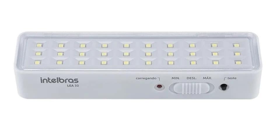 Kit 10 Luminária De Emergência Autônoma De Led 30l Intelbras - Imagem 5